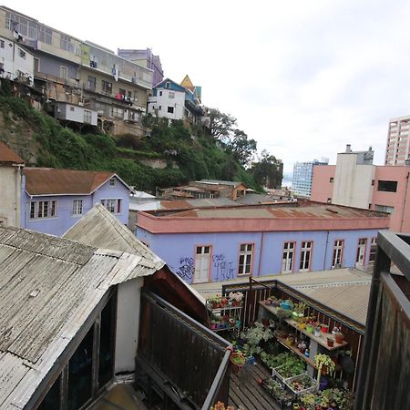 La Casa Del Puerto, Hostal Cultural, Cerro Alegre Valparaíso Zewnętrze zdjęcie