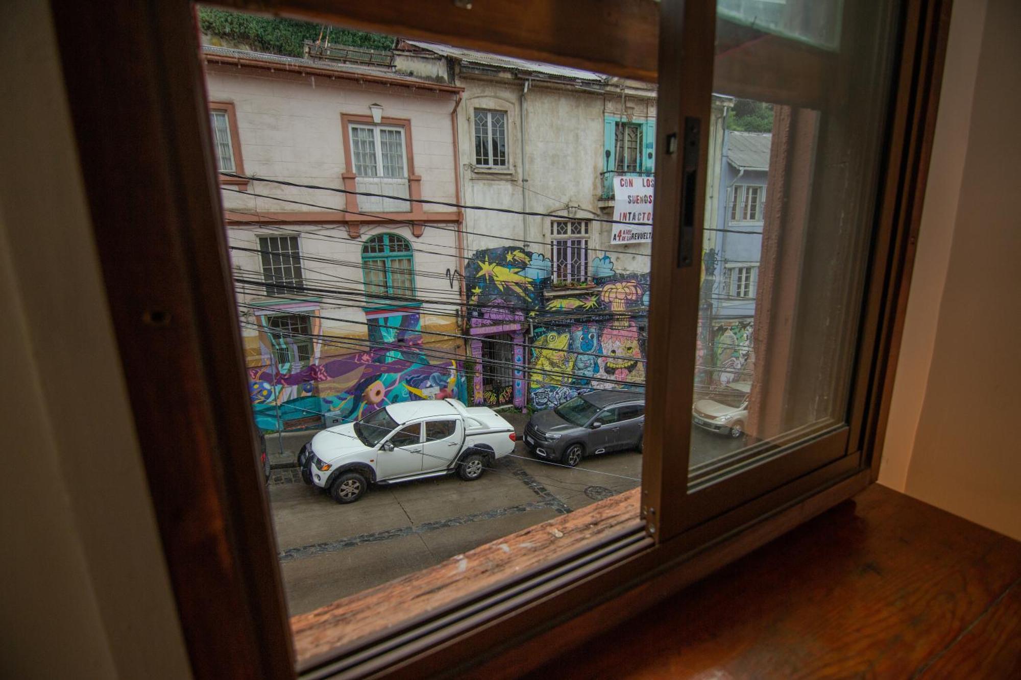 La Casa Del Puerto, Hostal Cultural, Cerro Alegre Valparaíso Zewnętrze zdjęcie