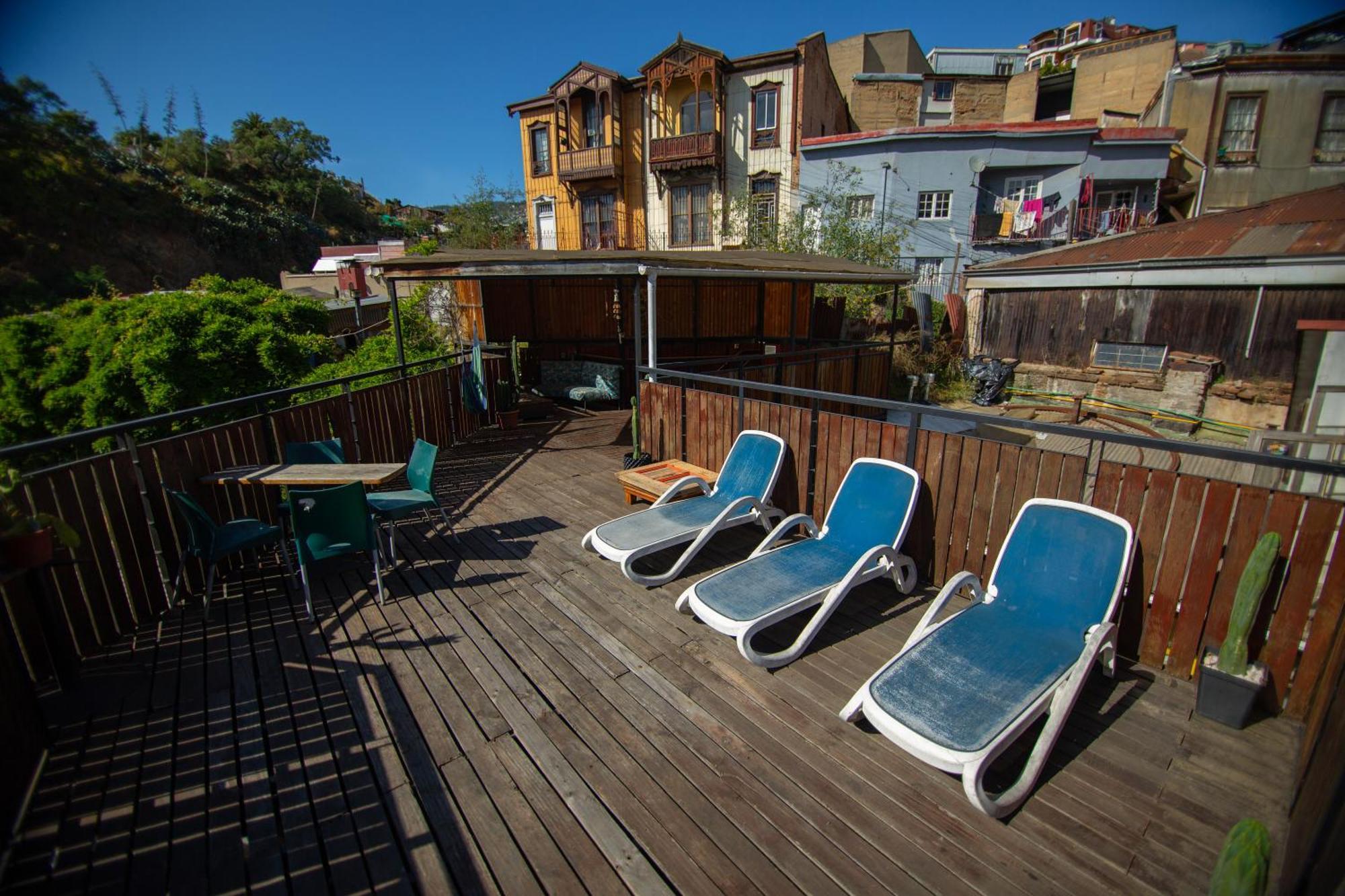 La Casa Del Puerto, Hostal Cultural, Cerro Alegre Valparaíso Zewnętrze zdjęcie