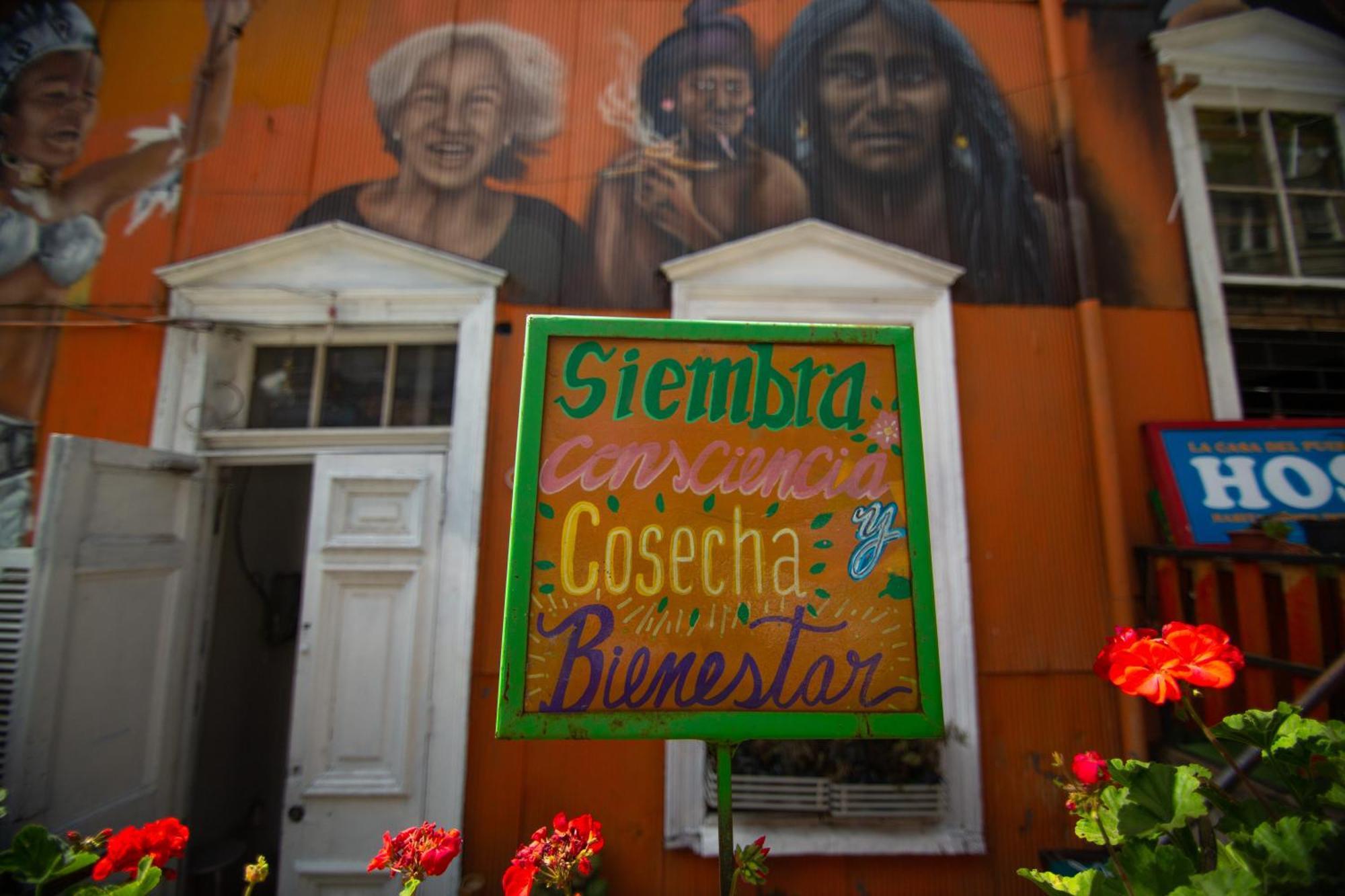 La Casa Del Puerto, Hostal Cultural, Cerro Alegre Valparaíso Zewnętrze zdjęcie