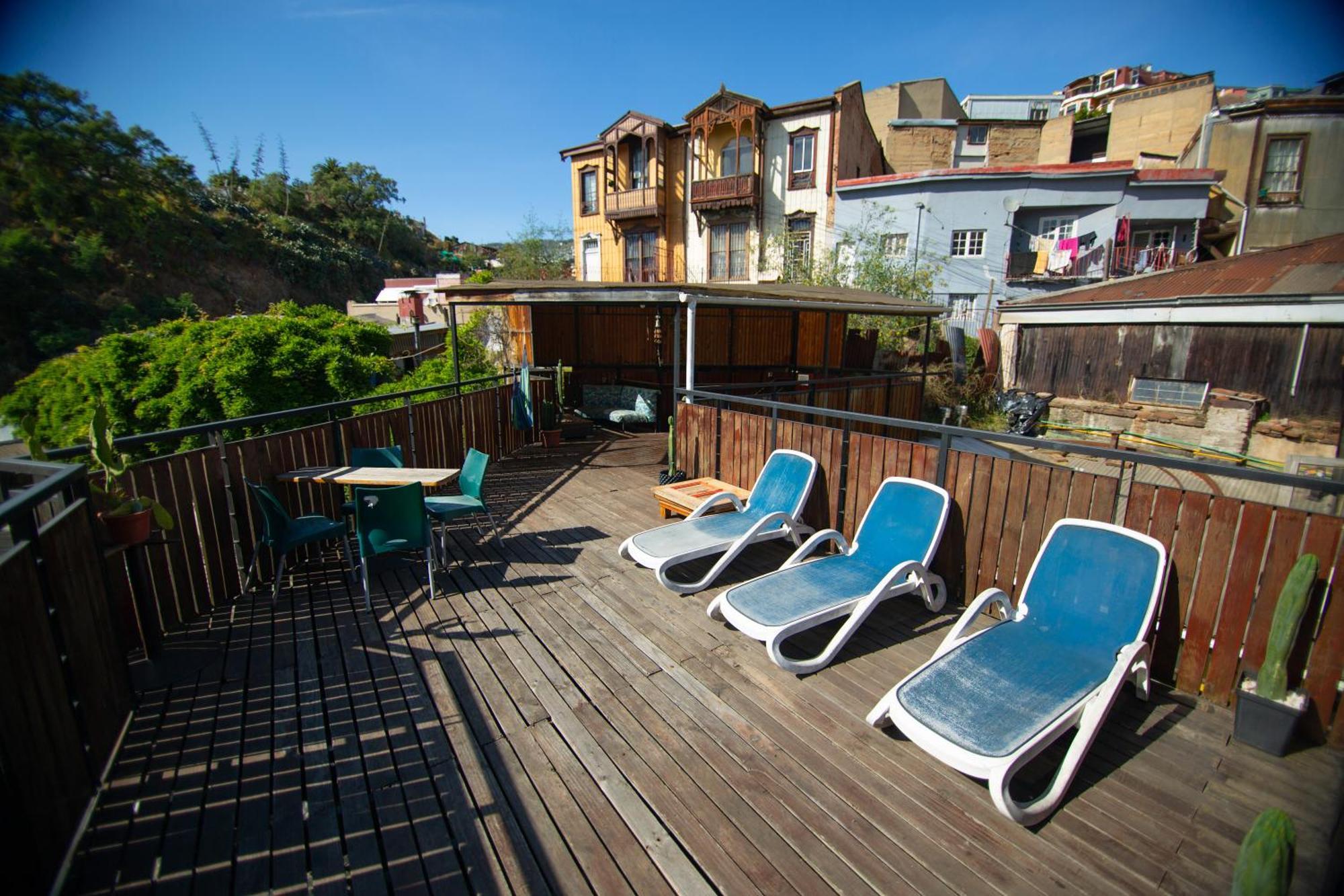 La Casa Del Puerto, Hostal Cultural, Cerro Alegre Valparaíso Zewnętrze zdjęcie