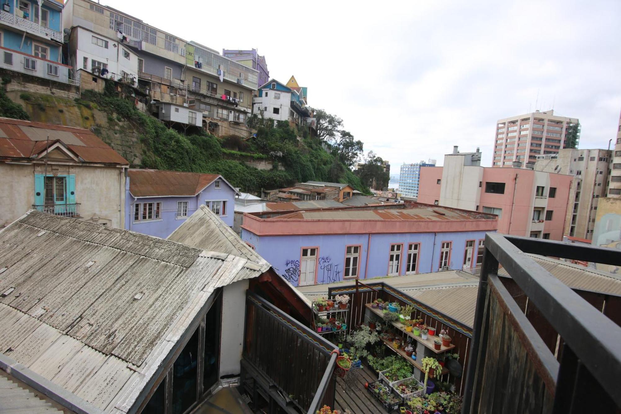 La Casa Del Puerto, Hostal Cultural, Cerro Alegre Valparaíso Zewnętrze zdjęcie