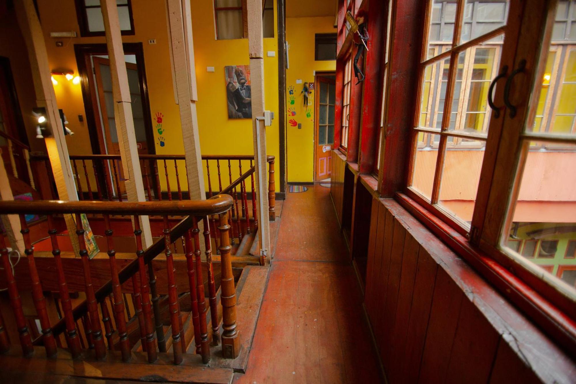 La Casa Del Puerto, Hostal Cultural, Cerro Alegre Valparaíso Zewnętrze zdjęcie